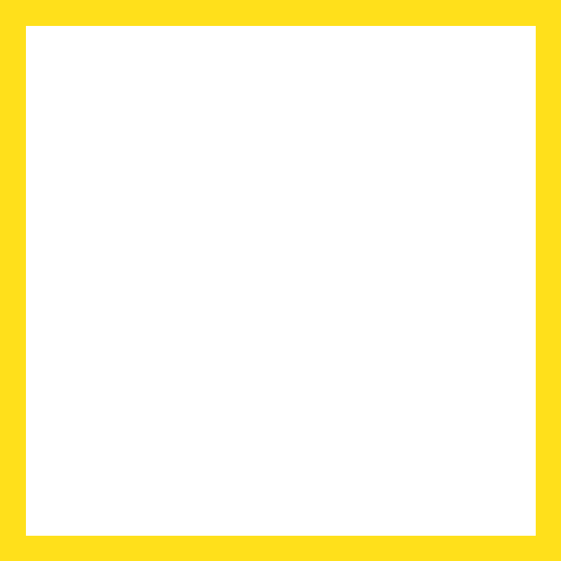 Blue rectangle behind main broadcast image